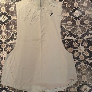 Gymshark Men’s Drop Arm Tank | Size XL | Color Tan/Camel